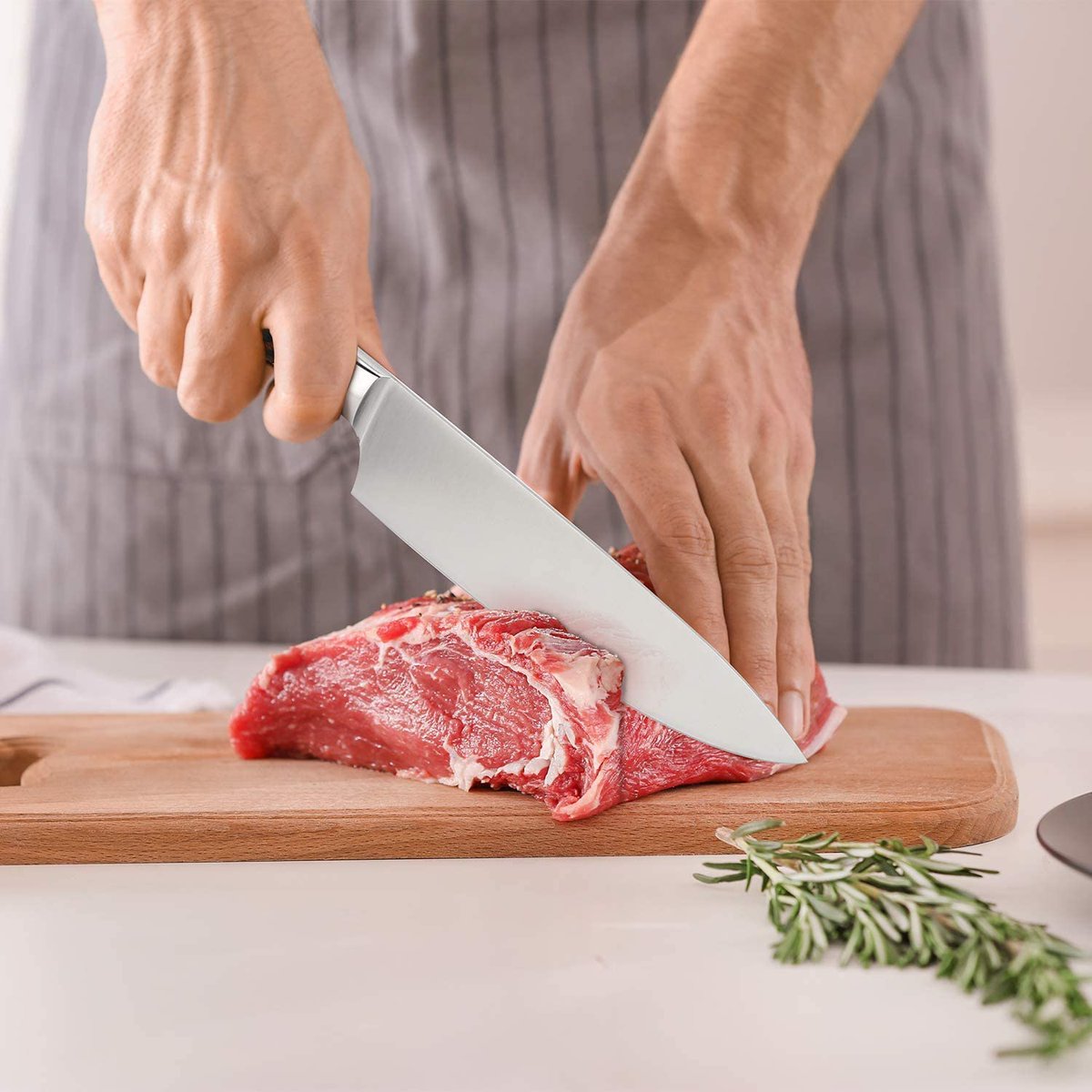 ToolsOfChef's tweet image. The gyutou knife is classified and designed to be multipurpose knife for professional applications .It cuts,dices,slices,chops and also cuts meat off bones.

toolsofchef.com

#knives4chefs #chefs #kitchenknife #sharpknife #Food #Foodie #SHARP #chefschoice #bestknife