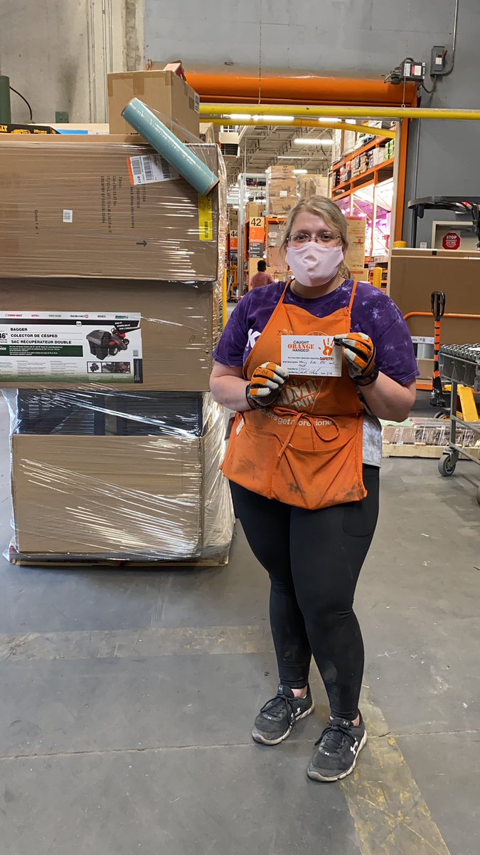 Devin always wears her gloves moving pallets and handling freight , she makes working safe a everyday priority. Thank you !  <a href="/howardhafkin/">Howard Hafkin</a> <a href="/mariadilascio1/">Maria Dilascio</a> <a href="/SasekMike/">Mike Sasek</a> <a href="/rush01sis/">Selena Jimenez</a>