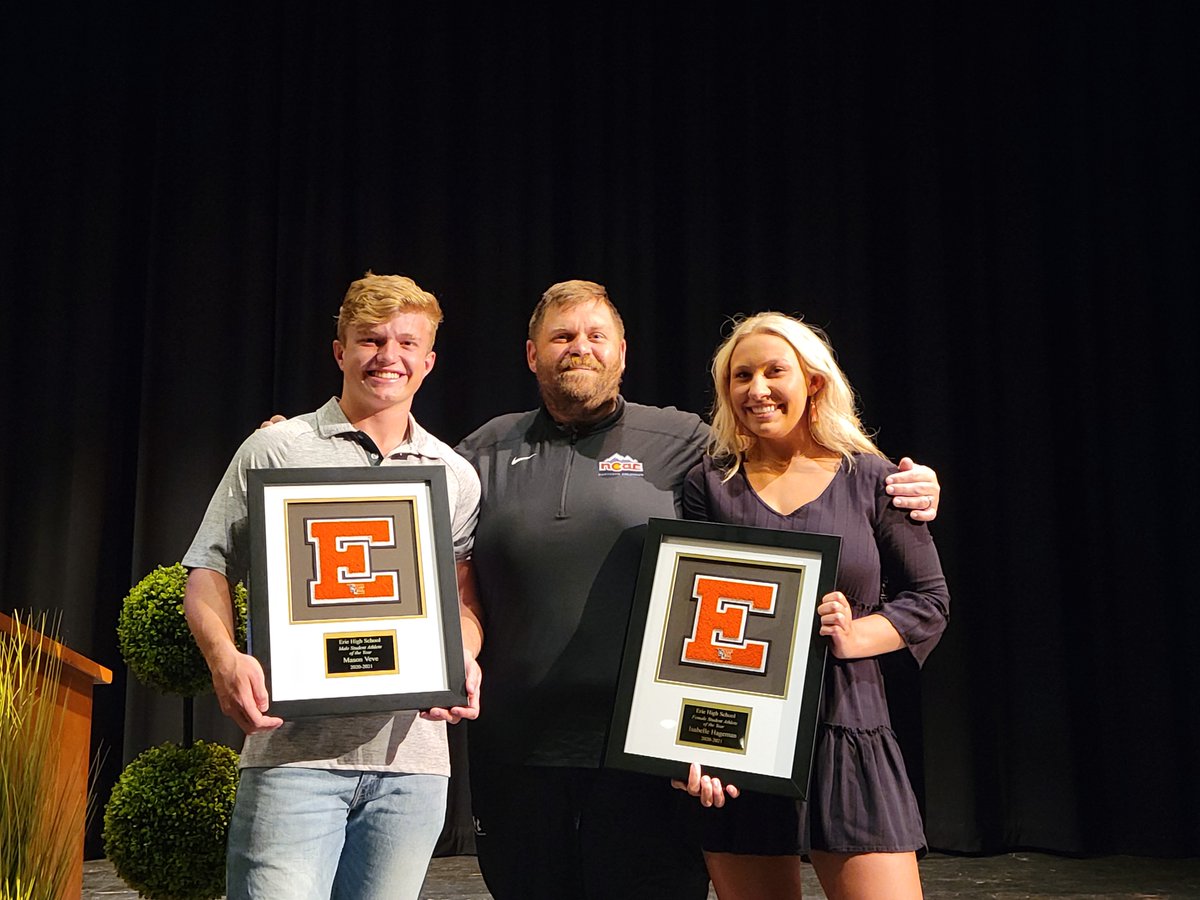 Erie HS Athletics (@eriehsathletics) on Twitter photo BIG CONGRATULATIONS to @HagemanIzzy and <a href="/mason_veve7/">Mason Veve</a>! Class of 2021 <a href="/ErieHighSchool/">Erie High School</a> Athletes of the Year!! Amazing athletes......Better people! So very proud of you! <a href="/TigersPrincipal/">Josh Griffin</a> <a href="/ErieTigerMedia/">Erie Tiger Media</a> <a href="/ErieTigersTandF/">Erie High School T&F</a> <a href="/cheer_erie/">Erie Cheer</a> <a href="/BaseballErie/">Erie Tiger Baseball</a> <a href="/ErieTigersFB/">Erie High Football</a> <a href="/goSVVSD/">Chase McBride</a> #EVOLVE BIG CONGRATULATIONS to @HagemanIzzy and <a href="/mason_veve7/">Mason Veve</a>! Class of 2021 <a href="/ErieHighSchool/">Erie High School</a> Athletes of the Year!! Amazing athletes......Better people! So very proud of you! <a href="/TigersPrincipal/">Josh Griffin</a> <a href="/ErieTigerMedia/">Erie Tiger Media</a> <a href="/ErieTigersTandF/">Erie High School T&F</a> <a href="/cheer_erie/">Erie Cheer</a> <a href="/BaseballErie/">Erie Tiger Baseball</a> <a href="/ErieTigersFB/">Erie High Football</a> <a href="/goSVVSD/">Chase McBride</a> #EVOLVE