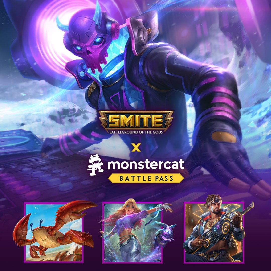 Kitten0fDoom's tweet photo. GIVEAWAY
Monstercat Battle Pass x2
The Impaler Anhur x3
To enter follow on Twitter and Twitch https://t.co/CevwfPJVrw
Retweet and comment your favorite skin on the Battle Pass!
Ends May 31st winners will be DM'd 🎉 https://t.co/pytBlOYRom