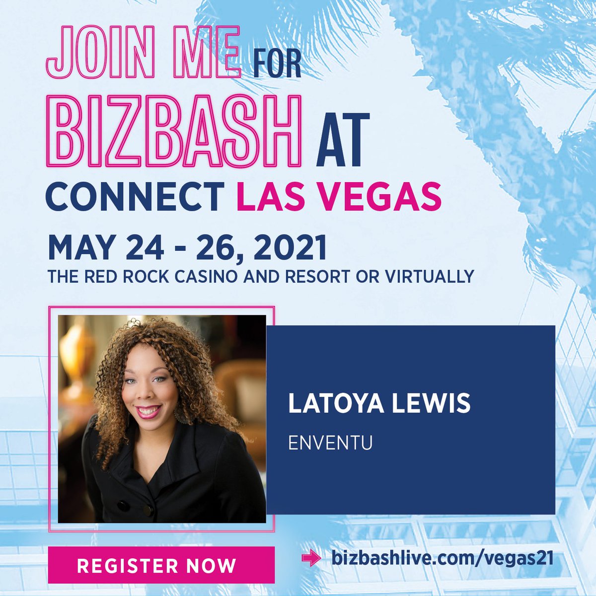 EnventUOrg's tweet image. TOMORROW!! Join @LatoyaPLewis as she details importance of industry rebuilding &amp;amp; preparing the next generation via #EnventU. With @davidadler expect a riveting discussion on our mission, along with a surprise announcement. May 25. 5:45pm EST. Register now: ow.ly/59pL50EUbfD