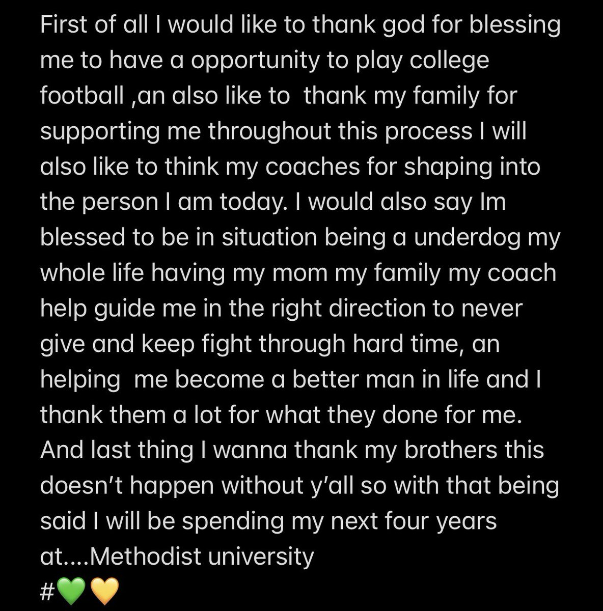 MorrisonJarod's tweet photo. 110% committed @CoachDwill9 @CoachBryanTill @CoachWilliamsRC @AndyShuler2 https://t.co/zoyIfMbJxW