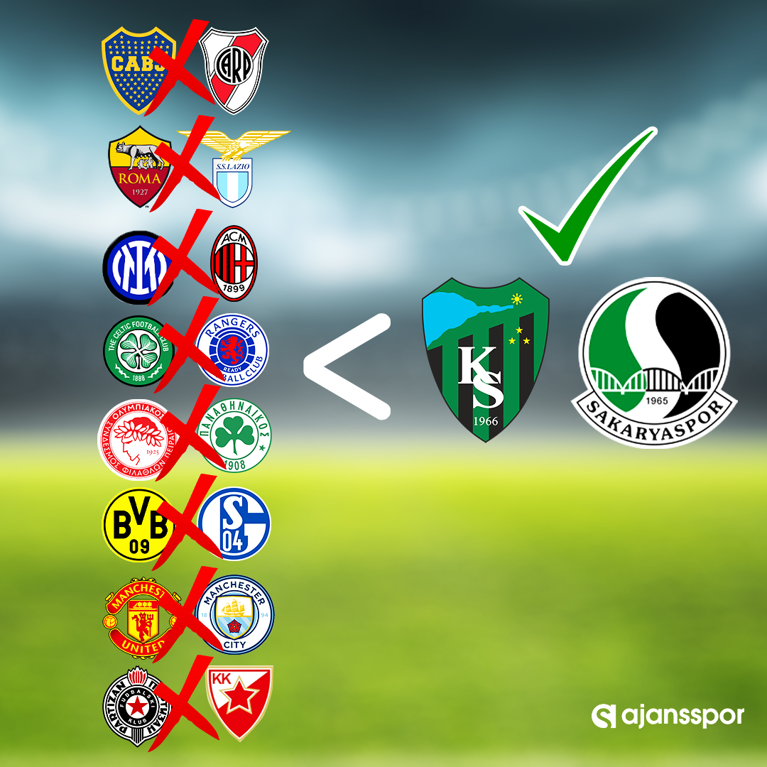 🔥 Dünya derbileri, derbi görsün!

🗓️ 28  Mayıs 2021, #MarmaraDerbisi

TFF 2. Lig Play-Off Finali;
<a href="/Kocaelispor/">Kocaelispor</a> - <a href="/Sakaryaspor/">Sakaryaspor</a>