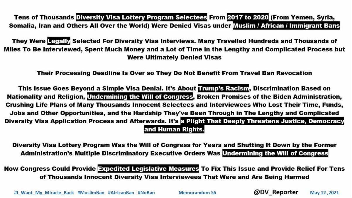 HODA13311's tweet photo. @cyrusmehta Does this update include Diversity Visa? https://t.co/zoJkxrCfnY
