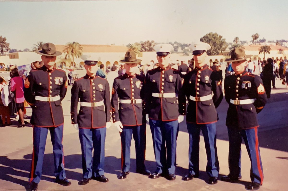 usmcaggie's tweet photo. Mike, I’m gonna miss ya #brother. I spoke at my buddies funeral today, we graduated #USMC #bootcamp together. #combat didn’t take him. #cancer did. #RIP #warrior #semprfidelis #oohrah #hardcore #marines #marinecorps https://t.co/d7xCqHKesy