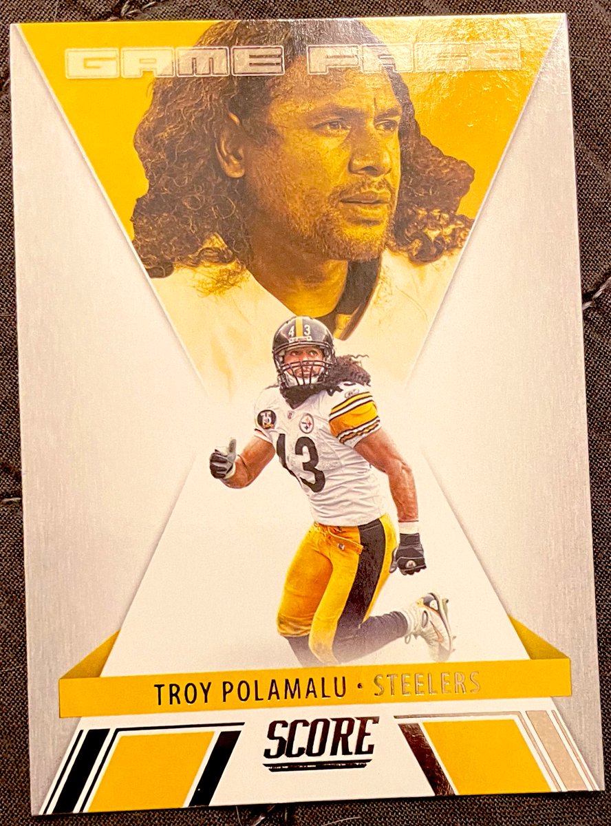 howellman01's tweet photo. 2021 Score

Troy Polamalu #GF13 GAME FACE Steelers 

$2 🔥🔥🔥

@HobbyConnector @rawjee https://t.co/m58QOwGd8O
