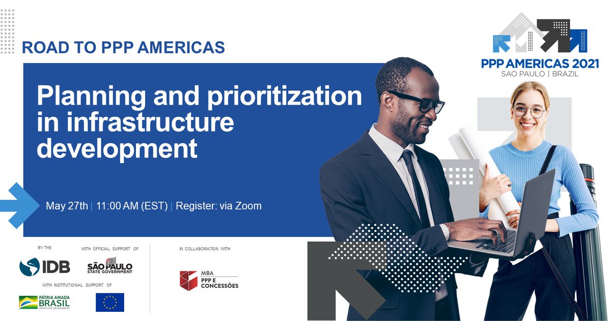 Join us for our second webinar on the #RoadtoPPPAmericas 2021: “Planning and pri...
