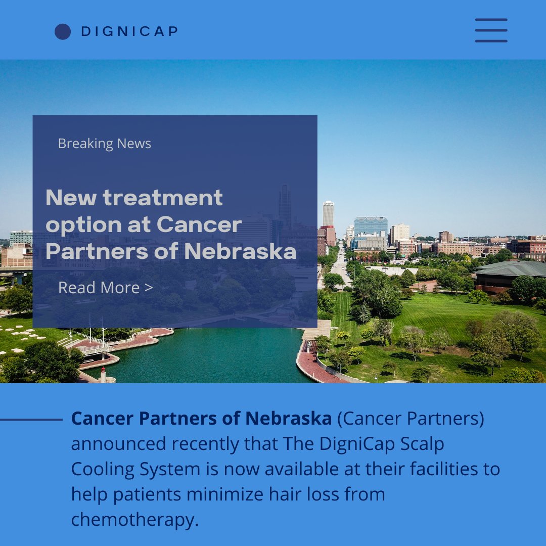 DigniCap's tweet photo. Read our amazing feature that #DigniCap is now available at #CancerPartners of #Nebraska! 🏥
 
You can read more here 📰:
https://t.co/dqiS35uYnO https://t.co/C7WC7G3ZKp