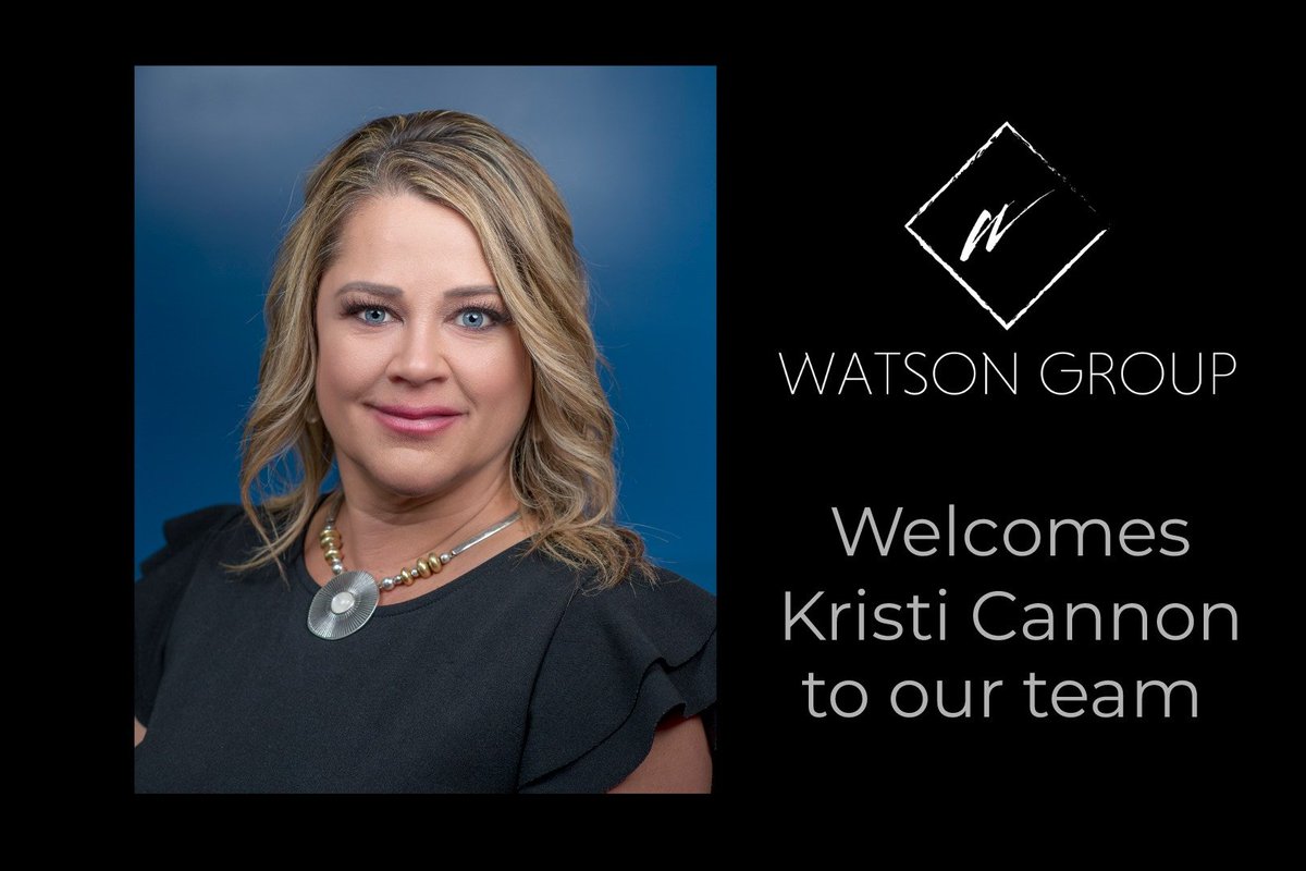 WatsonGroupUSA's tweet photo. The Watson Group welcomes Kristi Cannon!!! @davewatsonky https://t.co/bPj7wwOvg5