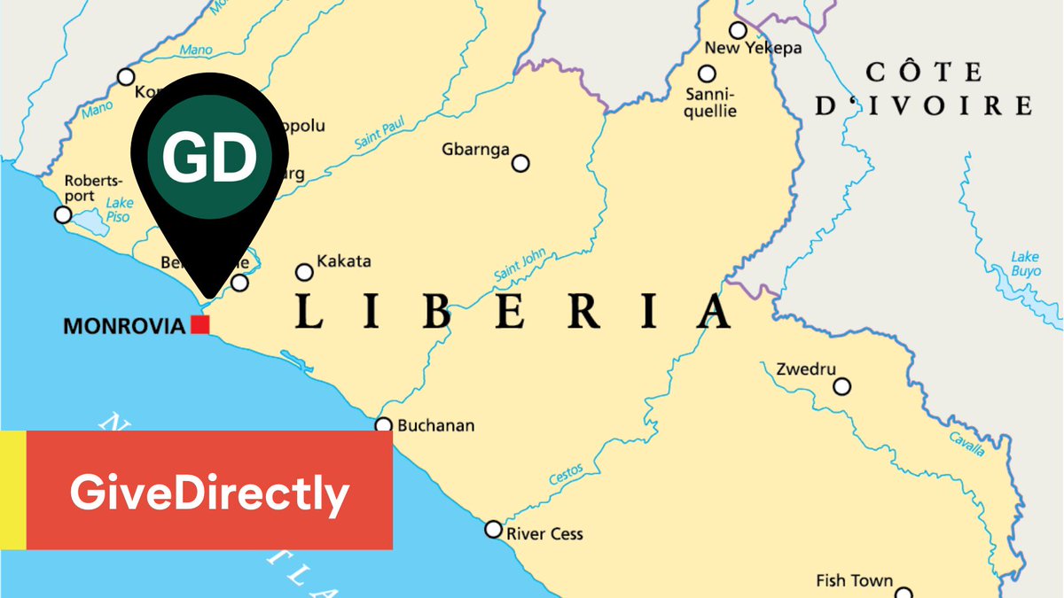 To date, <a href="/GiveDirectly/">GiveDirectly💸</a> has sent cash transfers to 13k vulnerable  Monrovian households in their first urban cash program in Liberia. 

Help GiveDirectly reach more households and improve the lives of those in extreme poverty, visit: thelifeyoucansave.org/best-charities…

#TheLifeYouCanSave