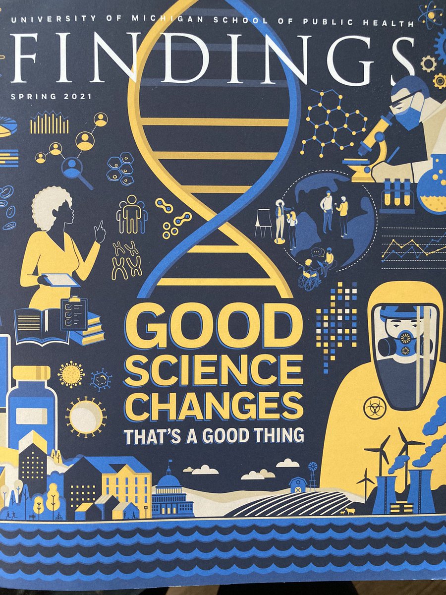 This cover from <a href="/umichsph/">University of Michigan School of Public Health</a> is especially for <a href="/RandPaul/">Rand Paul</a>. It’s why recommendations for masks and distancing haven’t remained static for the last 15+ months. We learn. We (some of us) evolve.