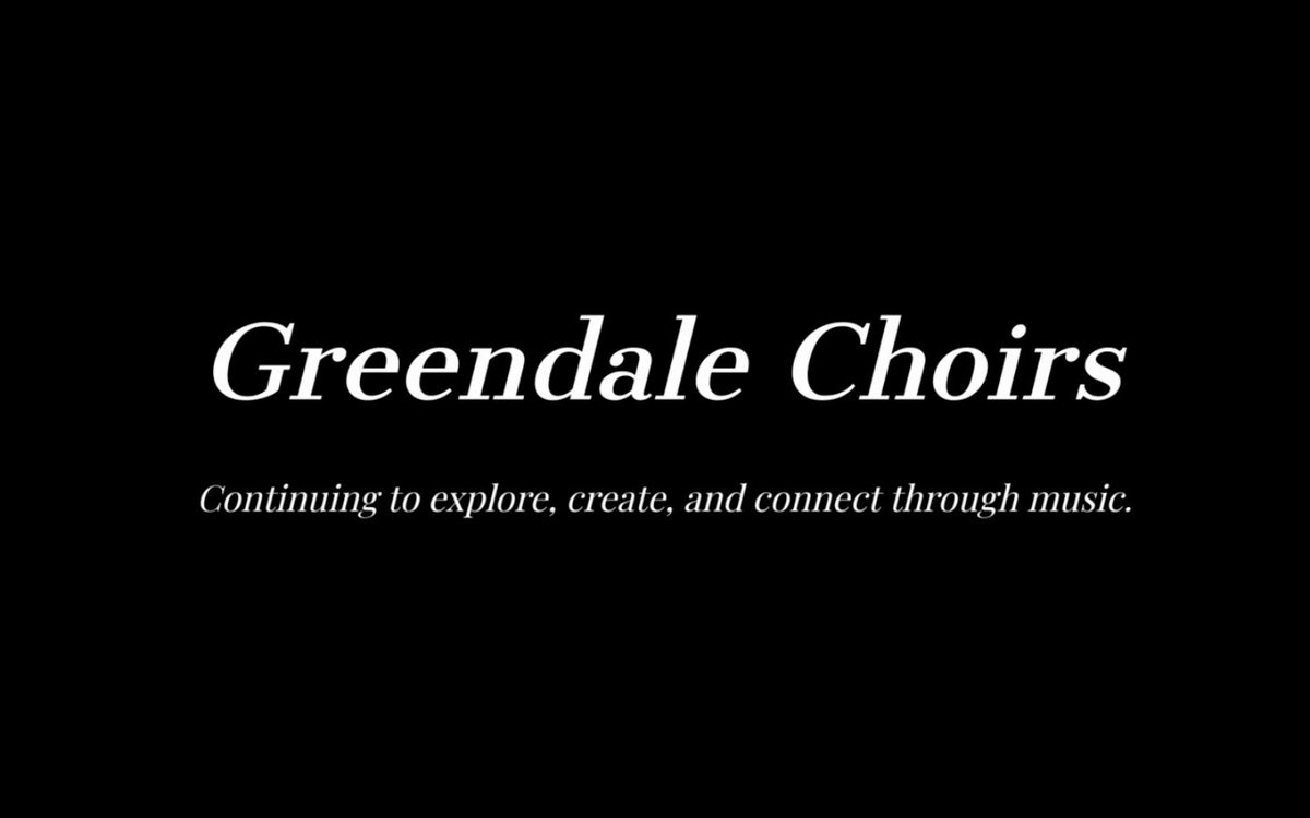 GreendaleChoirs's tweet photo. Concert tonight!  7:00pm!  https://t.co/6ABSTQkHBm

Concert program and pre-show slideshow can be found at https://t.co/xoQIPpC1X5

#GreendaleSings #JoinChoir https://t.co/wgKTvnopX7