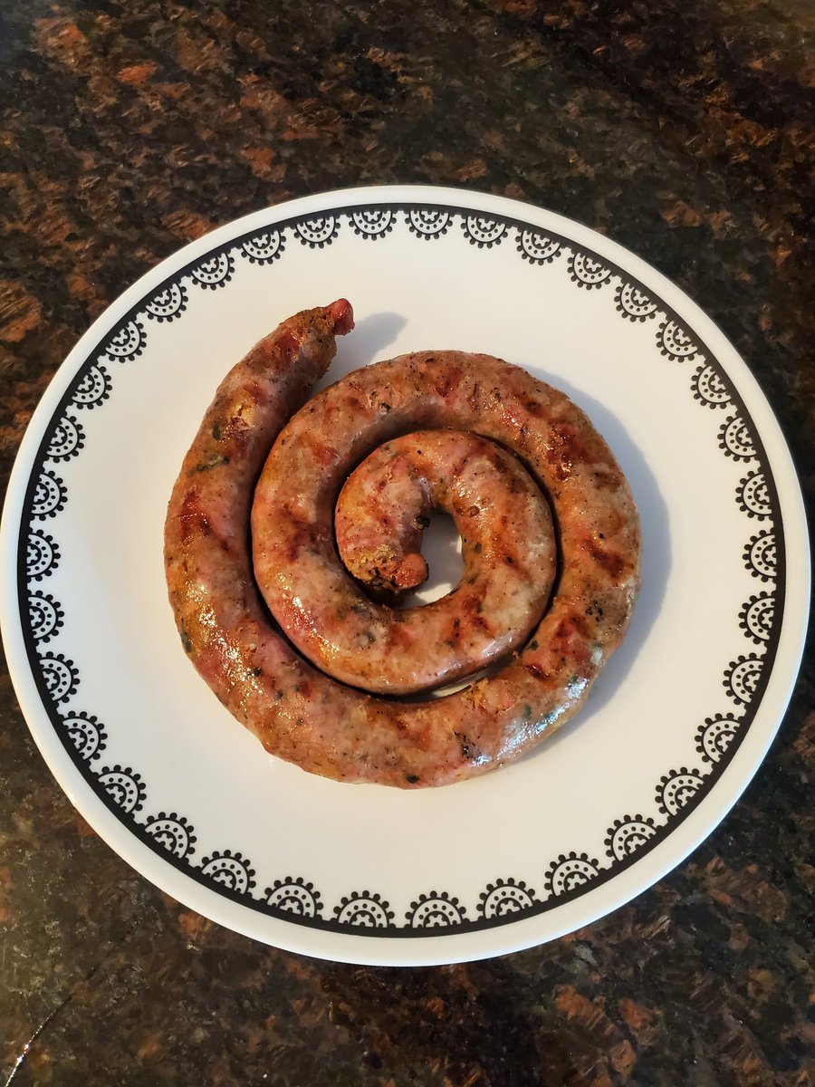 Look at this #ChiangMai sausage from <a href="/ReginasFineMeat/">Regina's Fine Meats</a> and The Spice Merchant via <a href="/CrossroadsMrkt/">Crossroads Market</a>