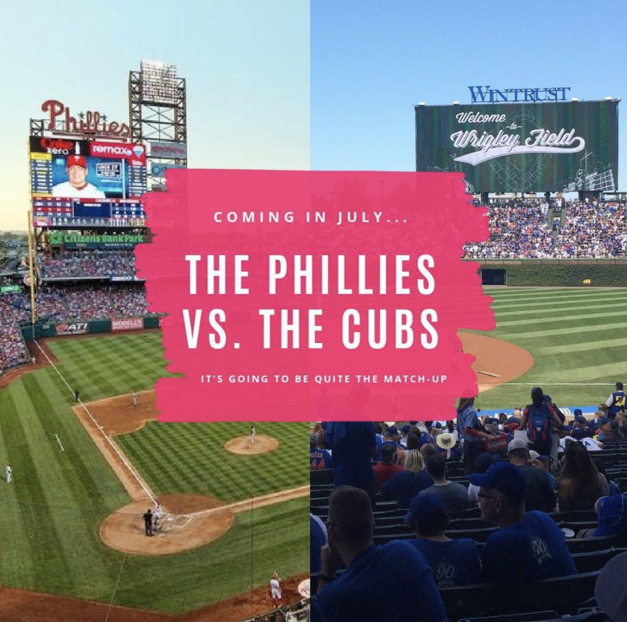 McDayLLC's tweet photo. We are counting down the days until our beloved #PhiladelphiaPhillies take on our friends at @cglifeagency’s fav team: the #ChicagoCubs. Fun fact: This month marked the 42nd anniversary of one of the wildest games at #WrigleyField, when the Phillies beat the Cubs 23 to 22. https://t.co/iP1ttNzKFi