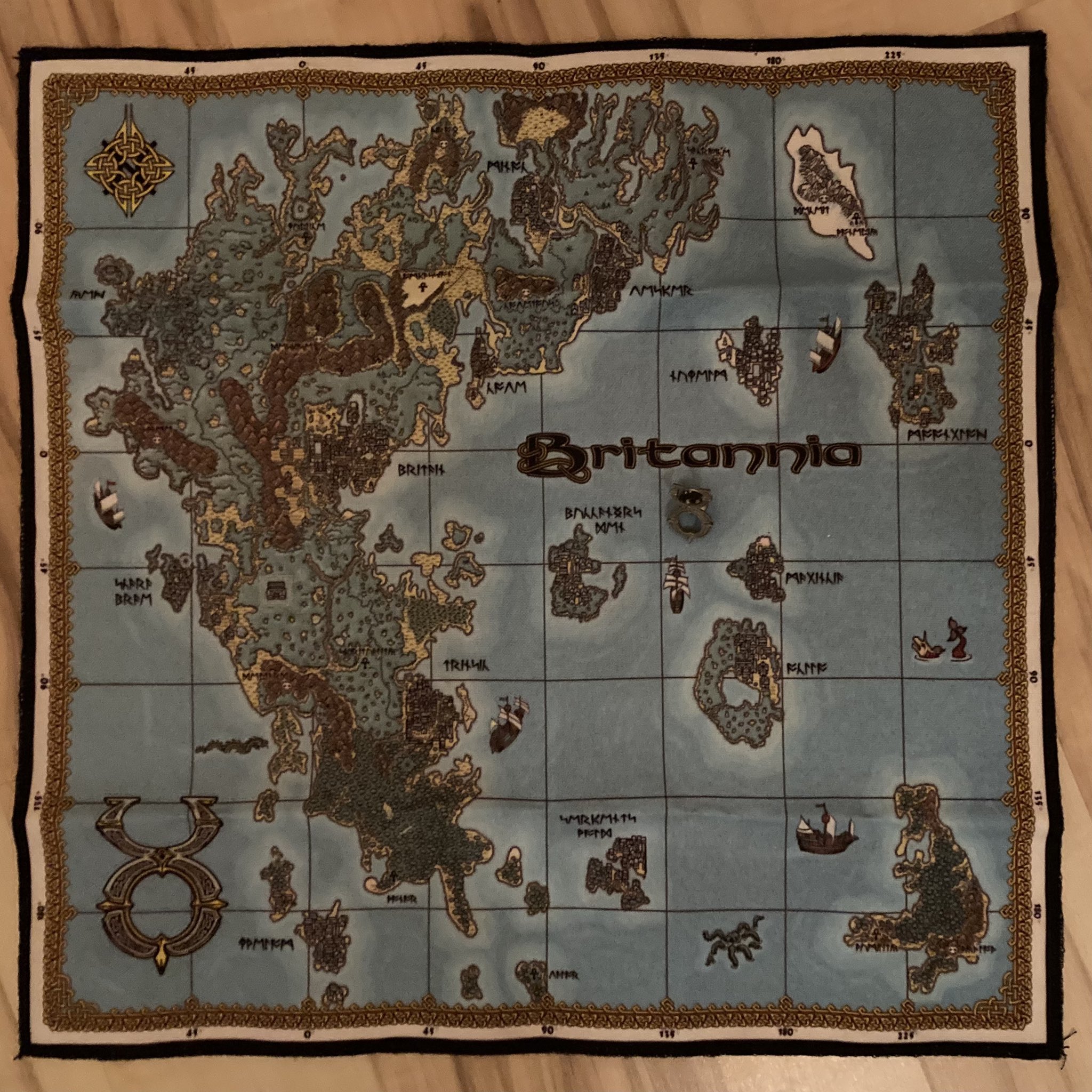 Ultima Online Cloth Map Ɖɵminus On Twitter: "Rt @Inamo_Dragon: My Game Collection - Exhibit No. 36:  #Ultimaonline With Cloth Map And #Uo Pin. Are You With Us? #Cibsunday  #Shareyourgame…" / Twitter
