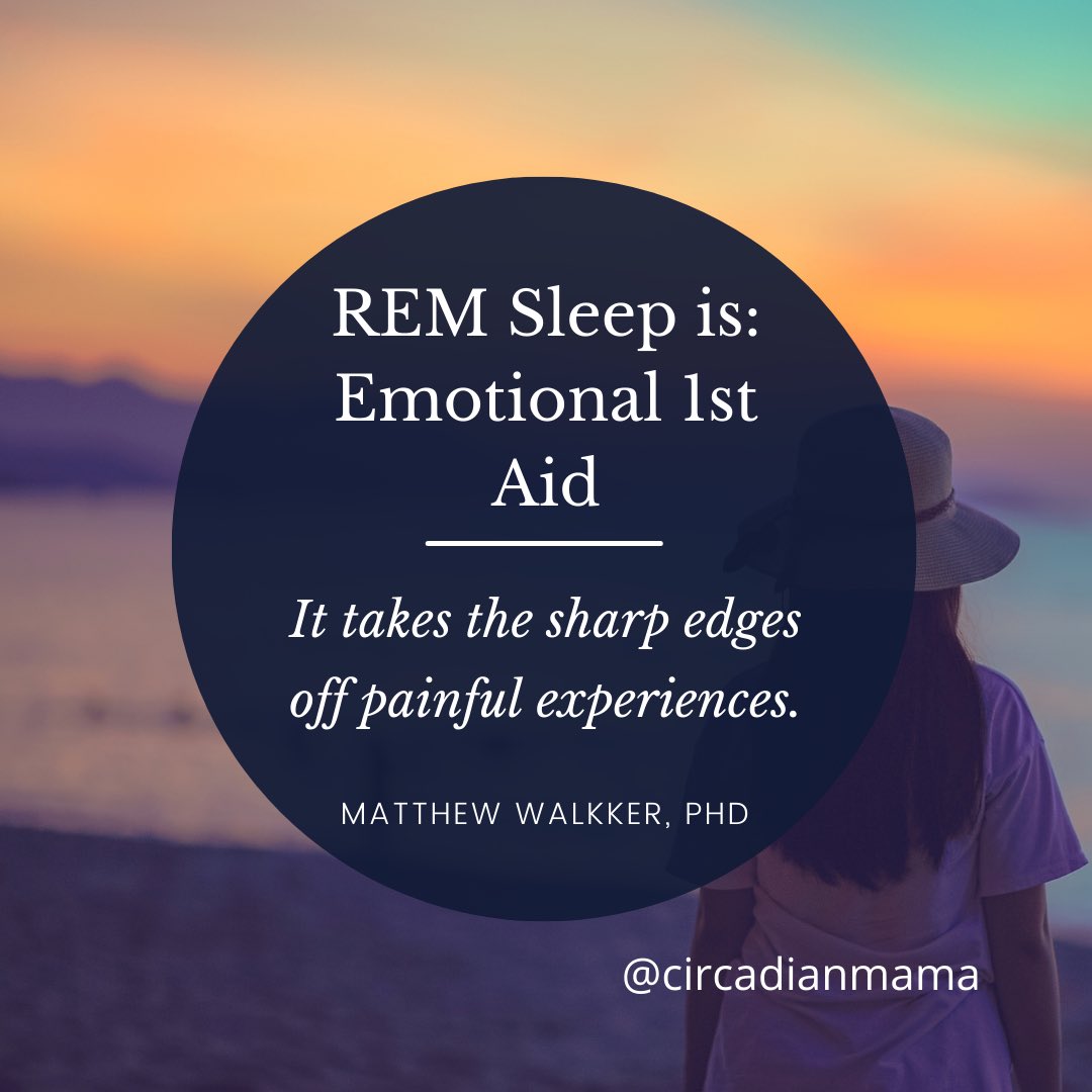 Emotional health is multidimensional, but, we don’t even have a chance to feel well without sleep as a foundation.