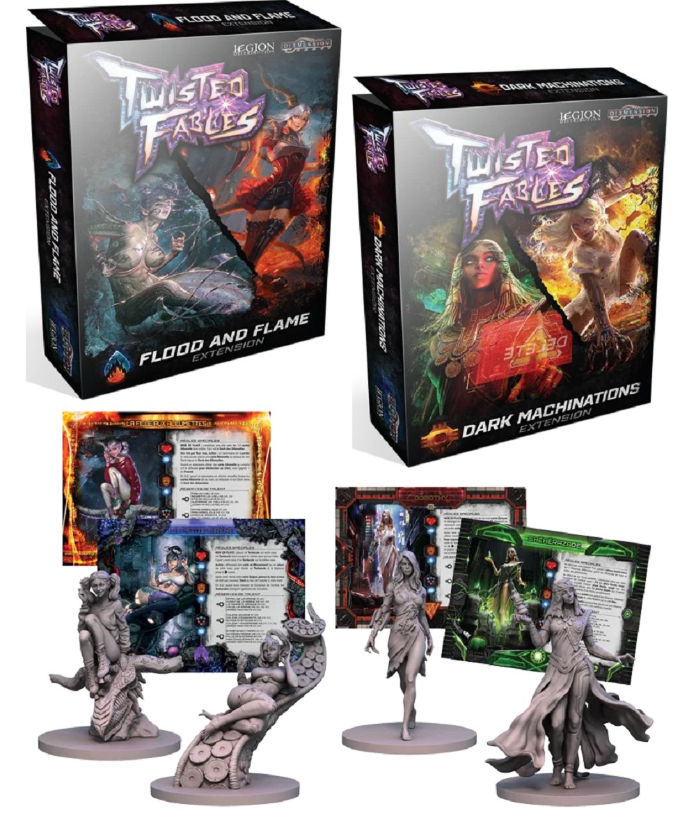 LAutreMonde's tweet photo. Twisted Fables sera disponible en Juin!
Les précommandes sont ouvertes.
#TwistedFables #LegionDistribution #DiemensionGames #boardgame #boardgames #games #gaming #boardgamer #boardgaming #jeux #jeuxdesociete #jeudesociete #j2s #jds #j2p #lautremonde https://t.co/aUZcOW7OpC