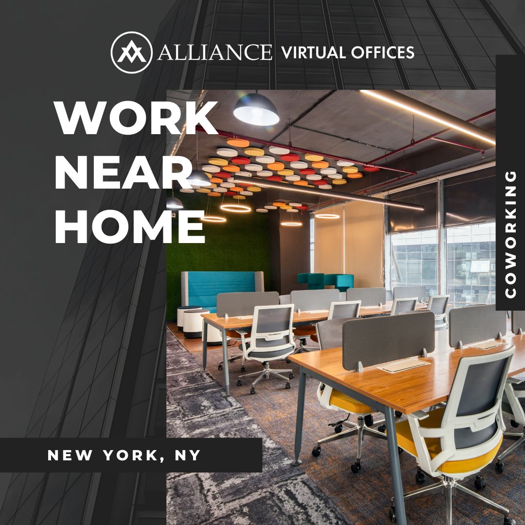 alliancevirtual's tweet photo. Work locally. Choose a #coworking space that’s conveniently located near your home, which means less time traveling and more time building your #business.
https://t.co/uNtTNlJS8Y
#FutureofWork #SharedWorkspaces #Flexibility #Workplace #WorkFlexibly https://t.co/wOwOA3iTbE