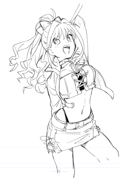 桐 على تويتر 一瞬落書きだーーッ 日野茜だァ ッ やっぱバーニングハート衣装が一番好きなのよな