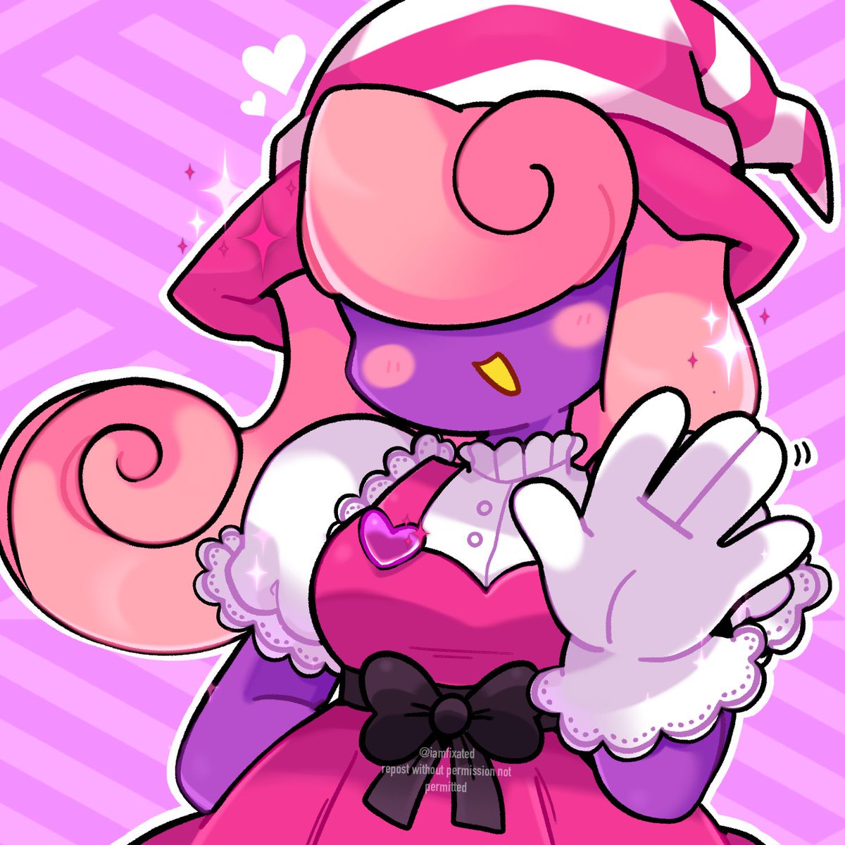 iamfixated's tweet photo. vivian in a cute frilly dress!! 💜✨ https://t.co/1nm8HOMhtx