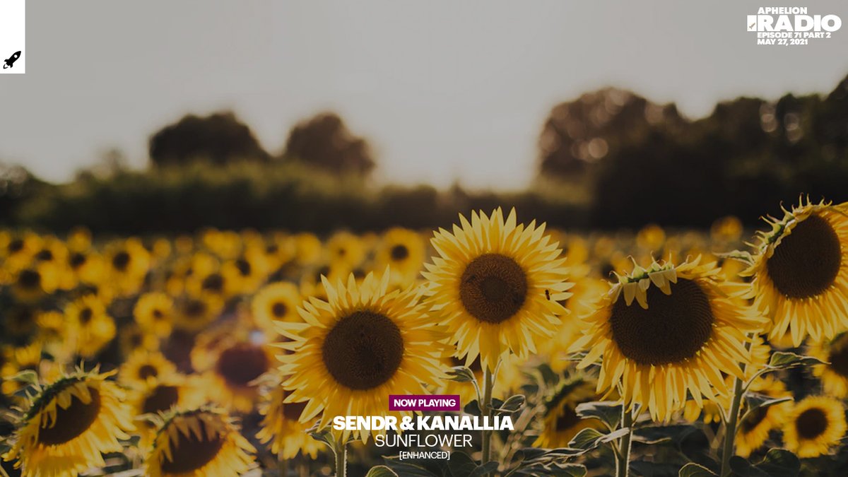 aphelionaudio's tweet photo. 9. Kanallia & Sendr 'Sunflower' (Enhanced)
@C_Kanallia @Sendrmusic @Enhanced_Music
Watch Live:
https://t.co/Qpt59fY0IV
#AphelionRadio #AphelionNEXT #APR071 https://t.co/iWKbnjl3XQ