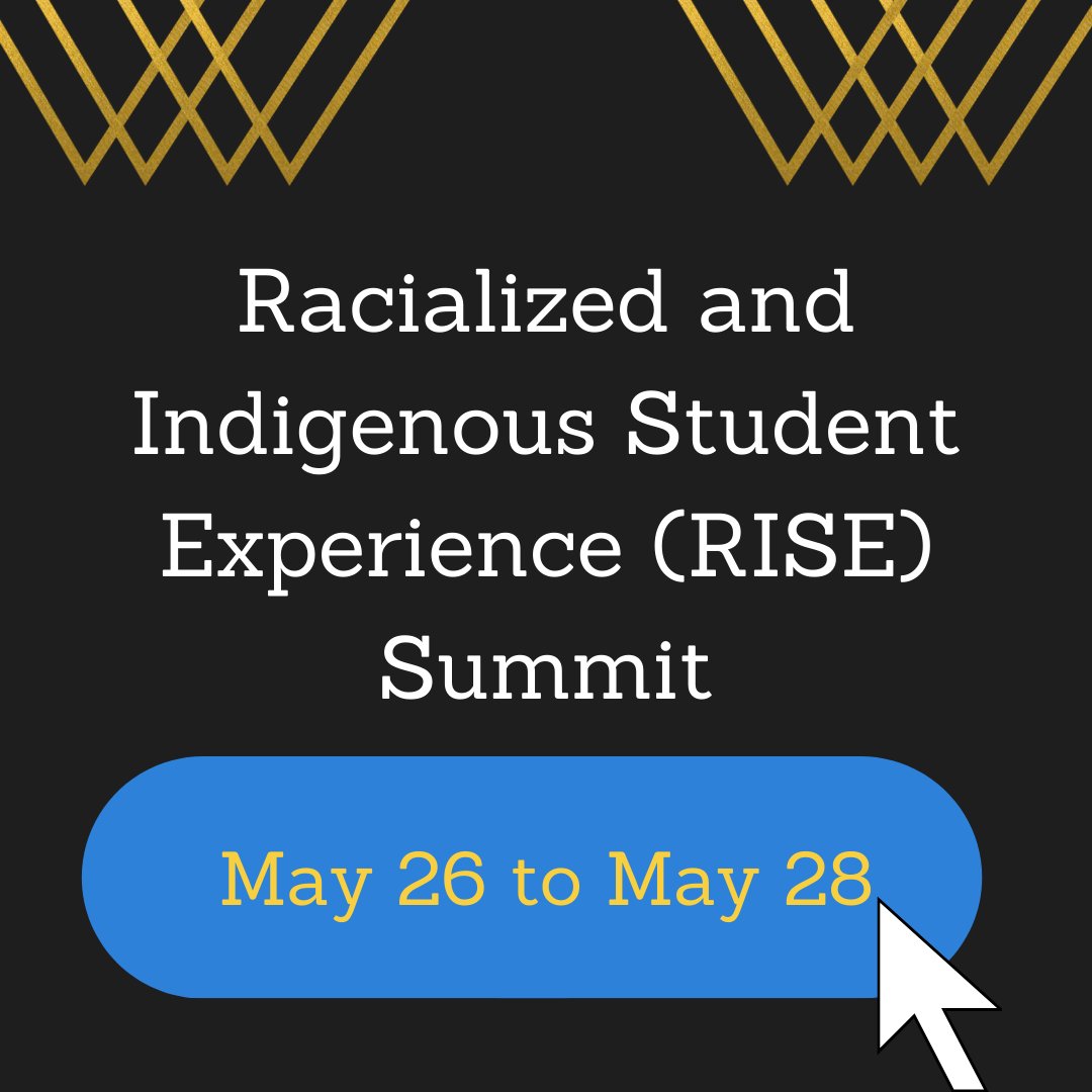 Attention Glendonites! The GCSU would like to invite you to attend the first provincial Racialized and Indigenous Student Experience (RISE) Summit!

#Glendon #YorkUniversity