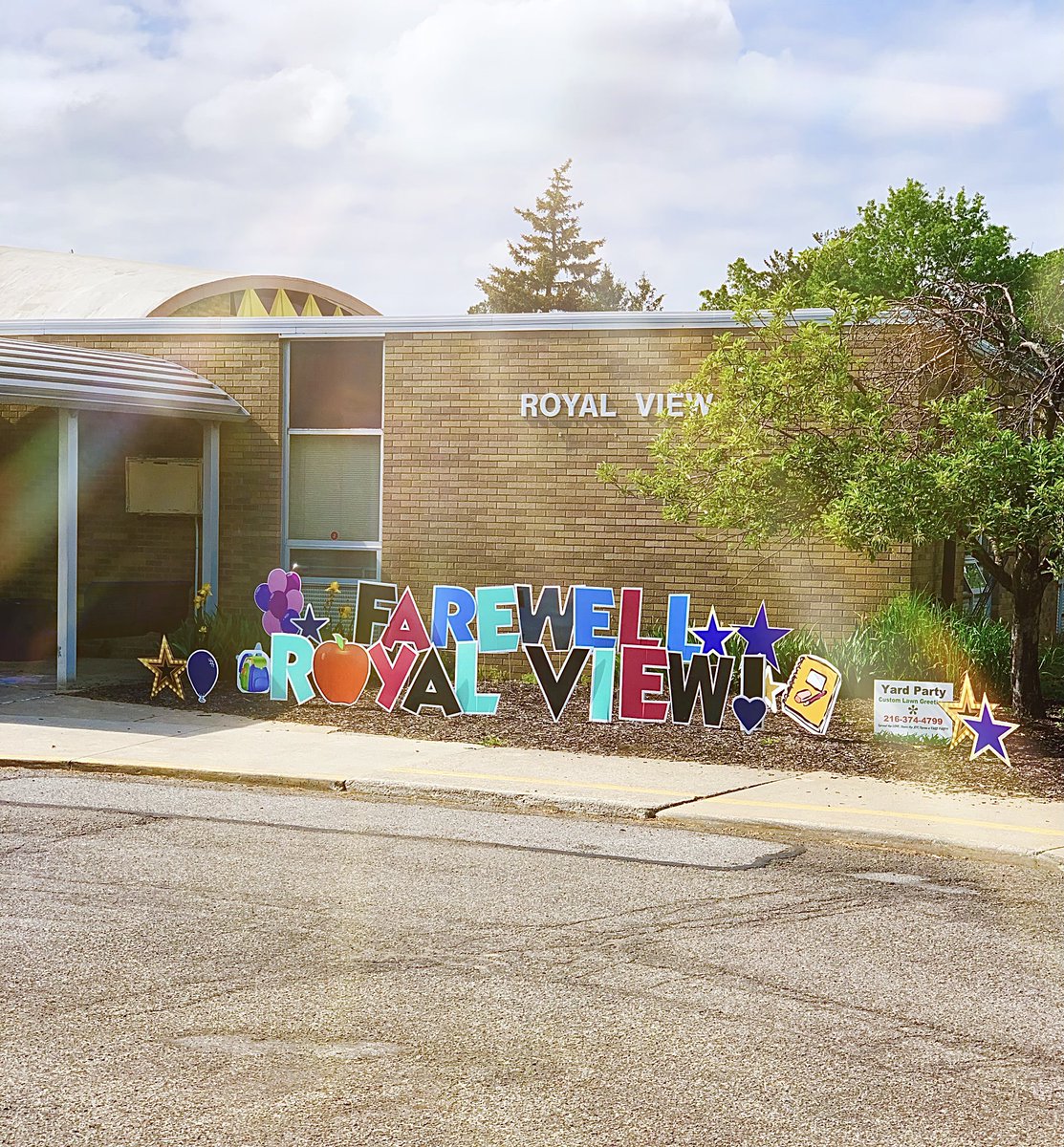 Al_Smo2's tweet photo. My home as once a student &amp; now an educator. So many amazing memories. You will be missed forever @RoyalViewElem 🐻💜 https://t.co/fWjuaCgiUo
