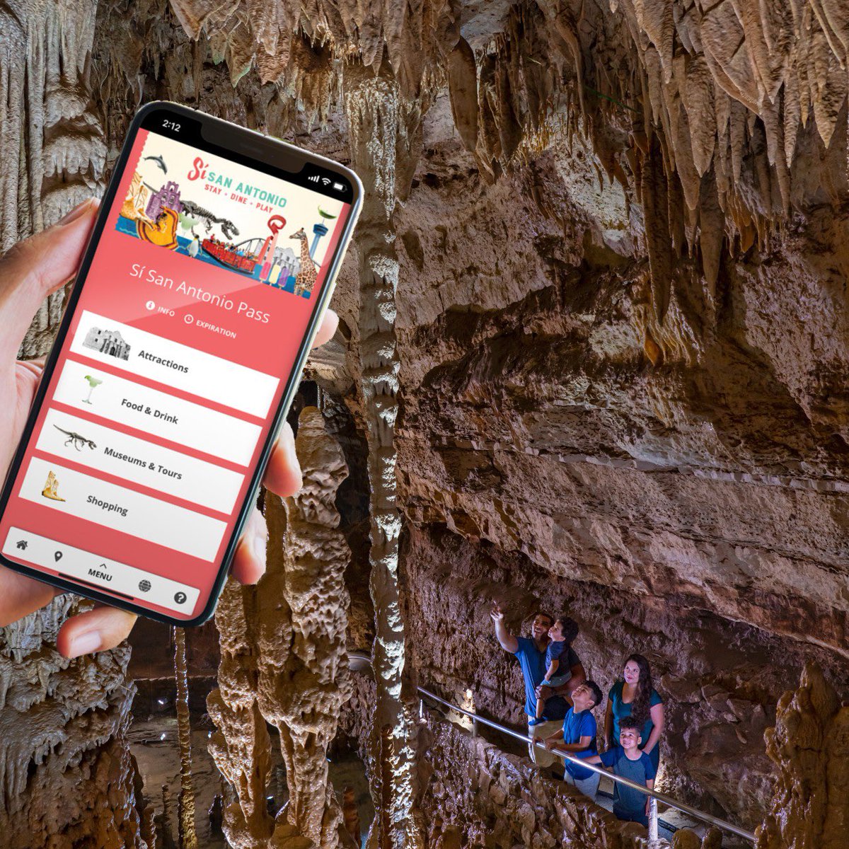 NBCavernsTX's tweet photo. We can’t wait to see you this summer! Don’t miss the Si San Antonio promotion for discounted hotel offers and exclusive experiences here at Natural Bridge Caverns! Check out Si San Antonio now. https://t.co/vOvPbJ1IwK #SiSanAntonio https://t.co/K5Ke5AHAXX