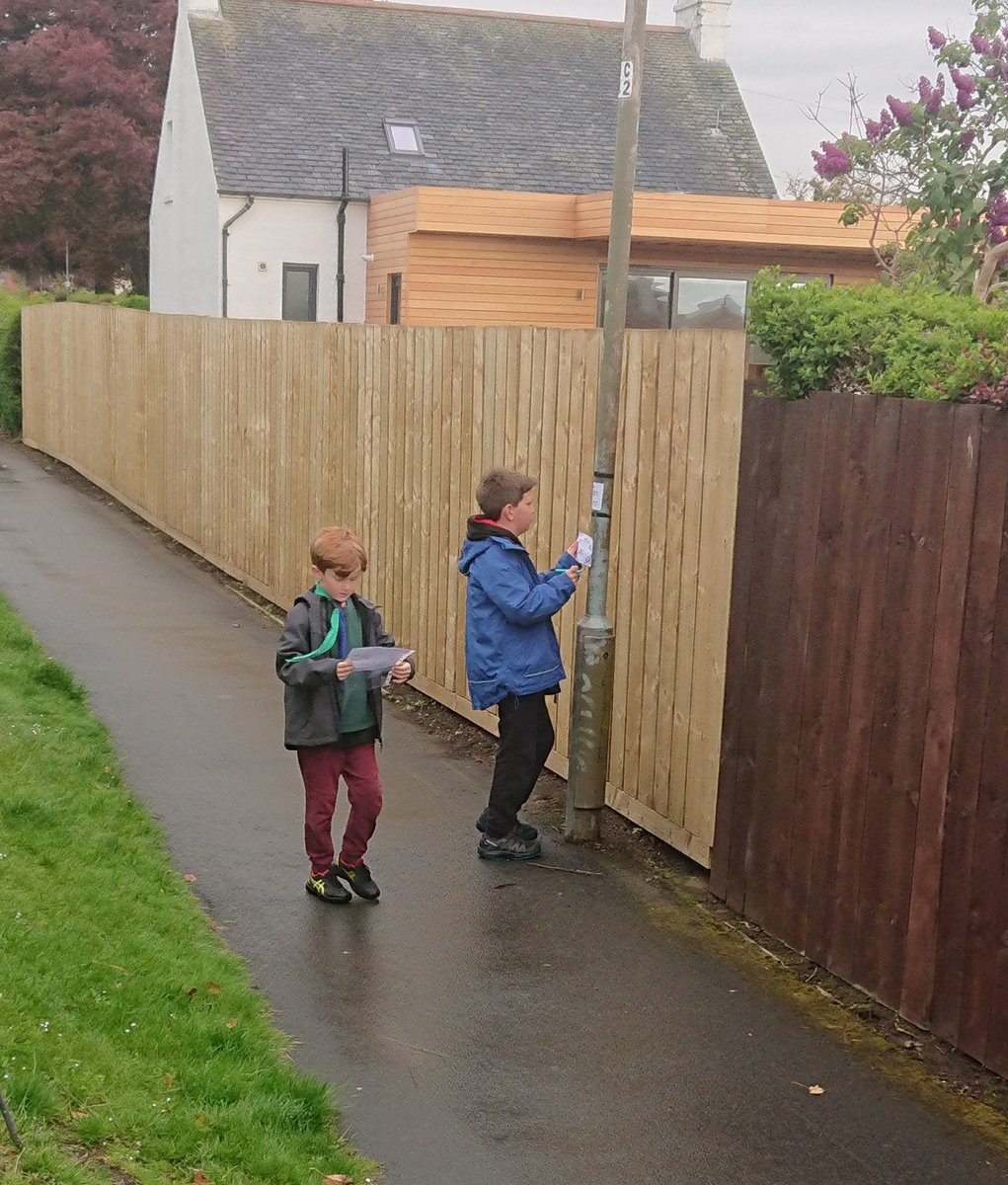 LongniddryScout's tweet photo. Orienteering Bingo for the Cubs tonight in what is #MapReadingWeek and #WorldOrienteeringWeek followed by a game of SPUD! https://t.co/H0zRitVbLe