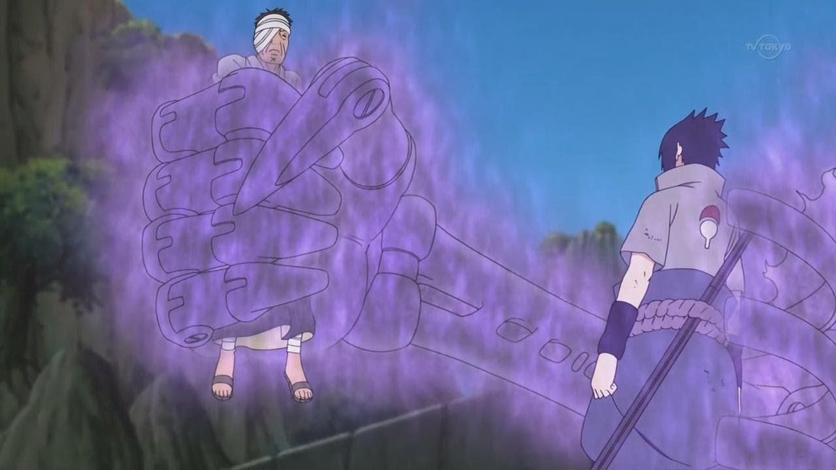 Sasuke had some of the best fights in Naruto Shippuden. 