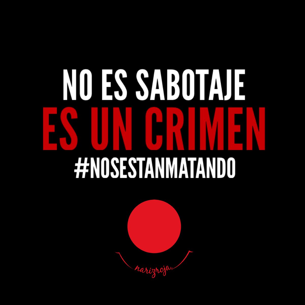 Sr. Presidente <a href="/lopezobrador_/">Andrés Manuel</a> no es sabotaje, “ es un crimen” dejar sin medicamento a niños y adultos con cáncer para no perder en las vencidas del poder , ellos y ellas no aguantaron , ya murieron muchos. #Crimen #NoHayQuimio #NosEstanMatando