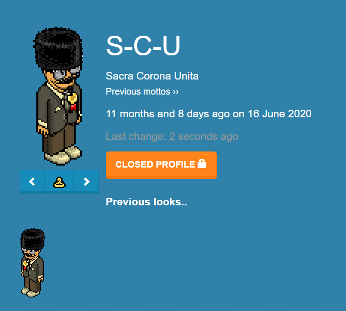 BankScuro's tweet photo. @ScuroFamiglia On savait que vous vouliez être validés par nos soins. Mais au point de recréer le pseudonyme de notre ancien concierge... @IshkurHabboFR @Thomas_5422_ https://t.co/yTL3GBXErW