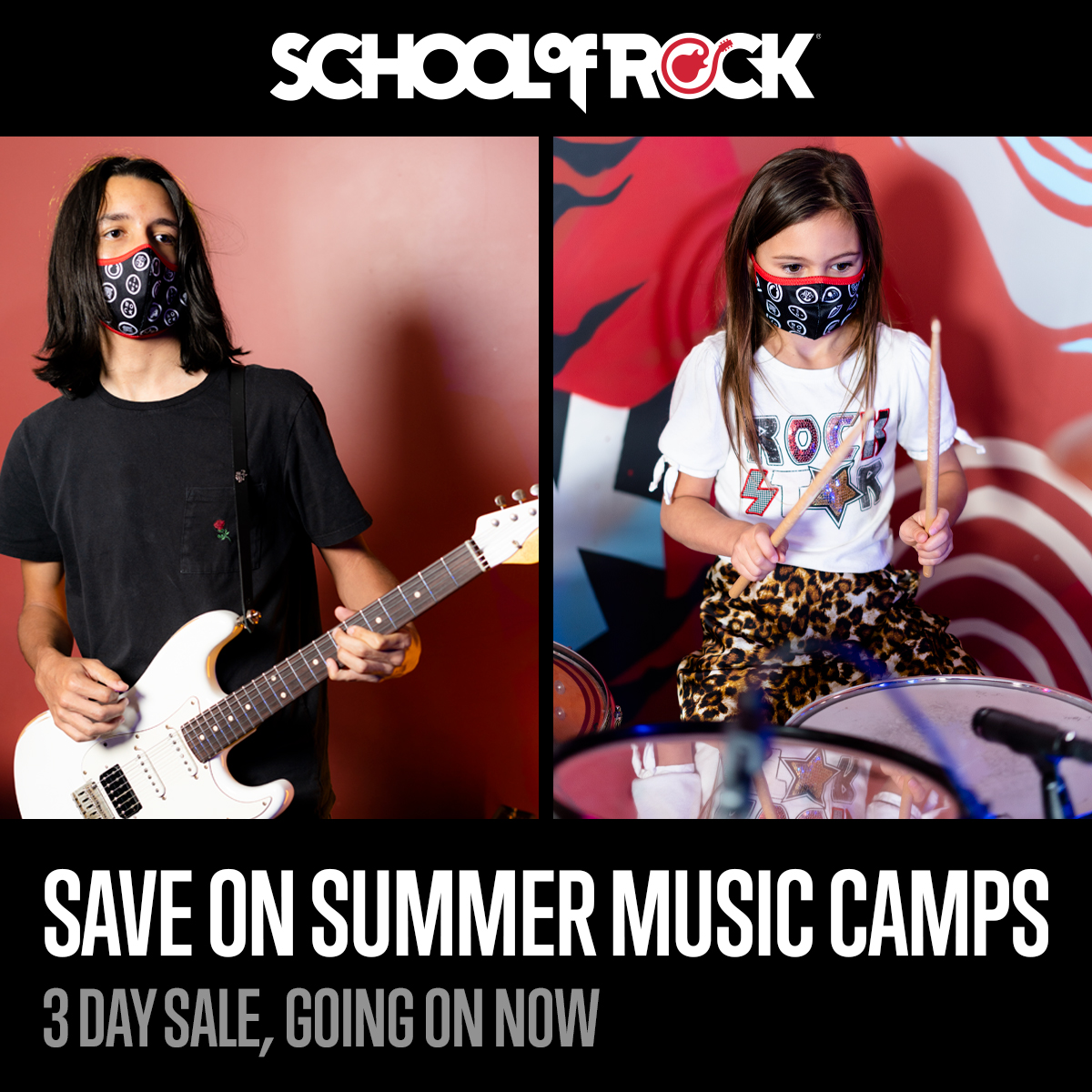 SchoolOfRockATL's tweet photo. Summer Camp Sale!!!

You'll receive 20% off at checkout using the coupon code CAMP20, now through Wednesday the 26th of May!!!

https://t.co/T67tEK1Euo https://t.co/G5YobWr0nE