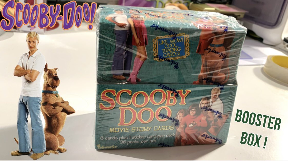 JayMillyVids's tweet photo. We opened another Scooby Doo 2002 Booster Box! Huge shoutout to @ASHtonHardy_ for igniting our mystery loving fire ๐ฅ https://t.co/JoHXQ2qZKb #ScoobyDoo #Scoob #ScoobyCollection #ScoobyDooCollector #ScoobyDooCollection #FunkoPop #HexGirls #HexGirlsFunkoPop #MysteryMachine https://t.co/QrI4Nlwy7Q