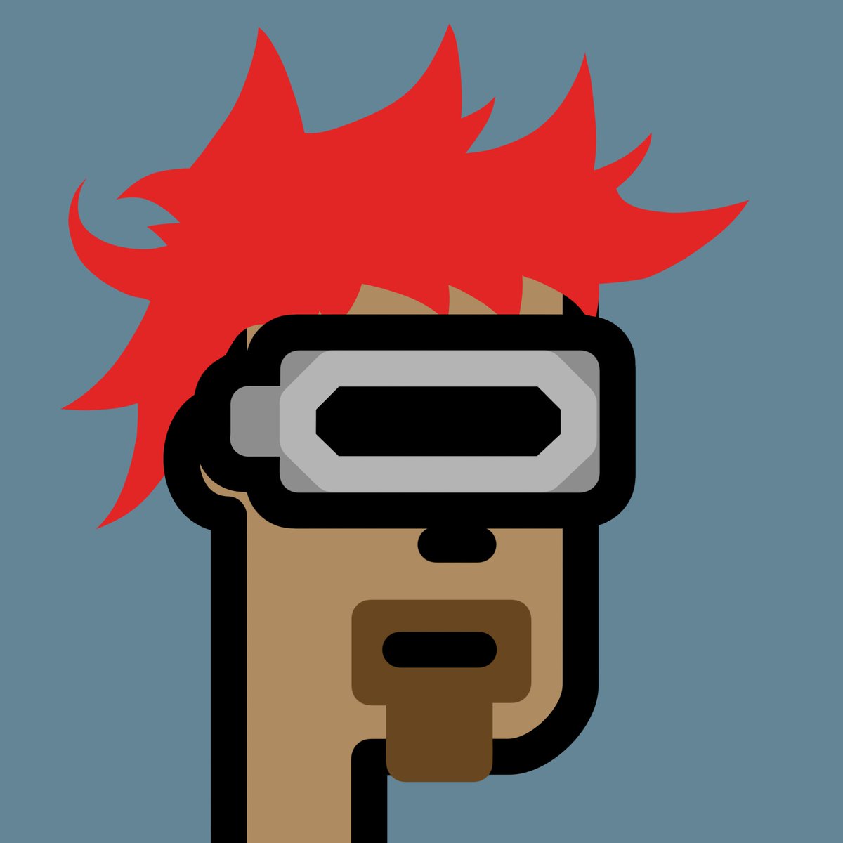 vibetoshi's tweet photo. After so many red days it was appropriate for me to add RED #modernpunk https://t.co/6nepfYNpmb