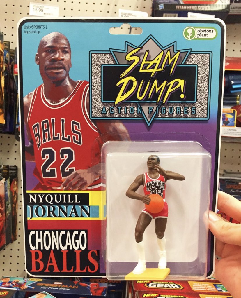 TheSportsHernia's tweet photo. Always love @obviousplant_ this time because of “Nyquill Jornan” #SlamDUMP https://t.co/WvBIkawHXy