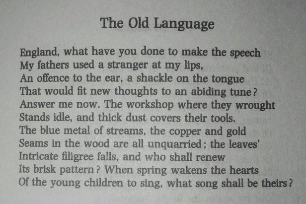 RPBackhouse's tweet photo. This RS Thomas poem is achingly good. https://t.co/2JaA3HvH5B