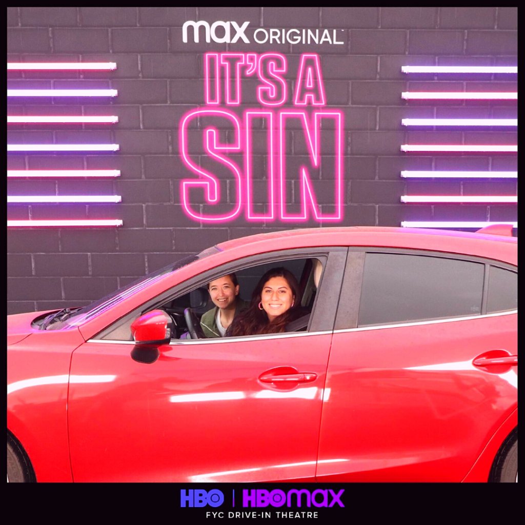 LifeAt_WM's tweet photo. Drive-ins have returned for #Emmy Campaign Season! Last week, a few lucky employees were able to attend the HBO/HBO Max FYC Drive-In Theatre. There's nothing like driving the red carpet! #HBO_HBOMaxFYCDriveIn https://t.co/gwhYM6sXIP