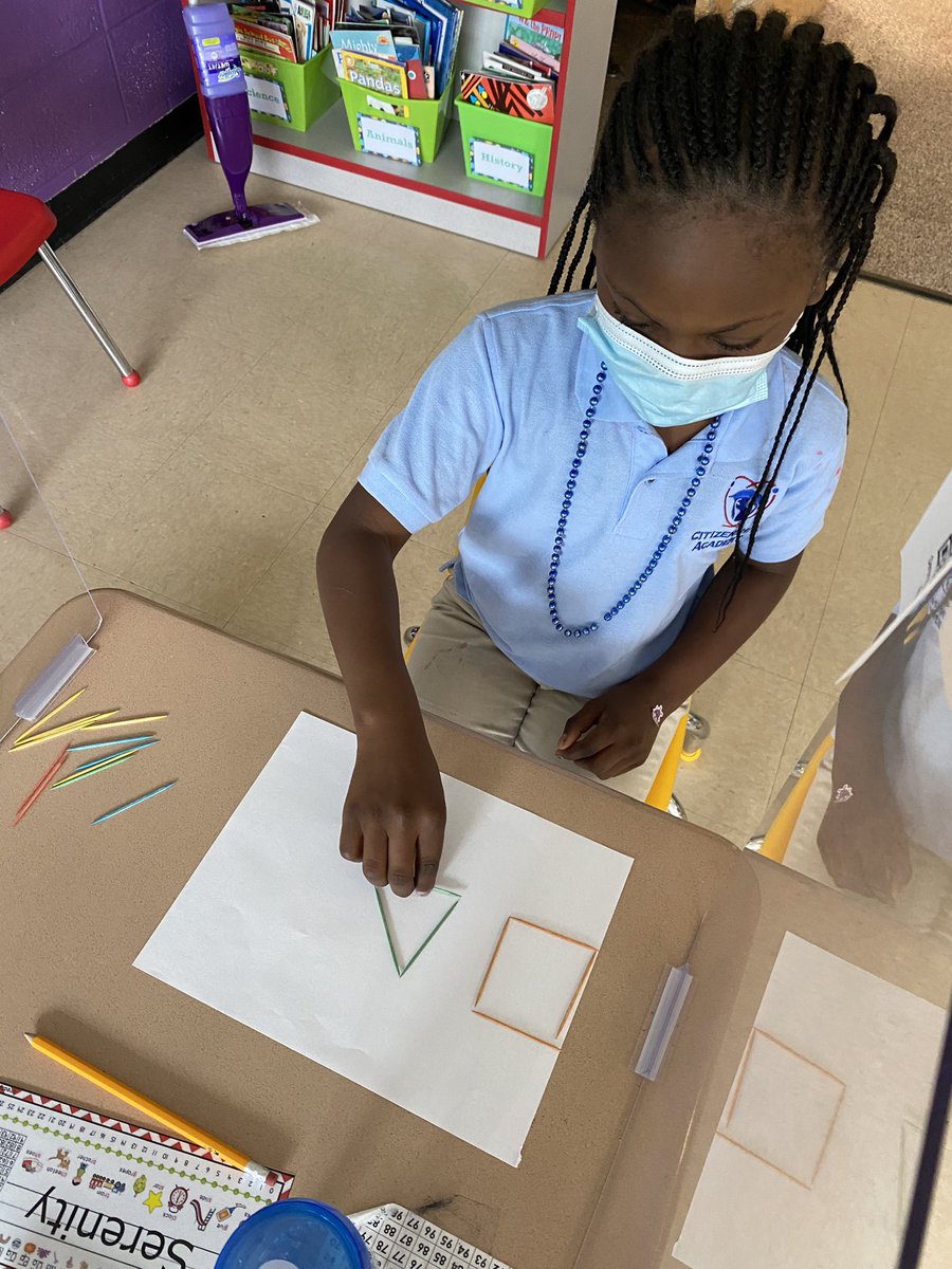 MrsBadmanSASC's tweet photo. Thank you @EngageNY for helping make learning about shapes a joy! 🛑🟦🔶#toothpickchallenge #scholarsinaction @sascitizenship https://t.co/H6CqwaDfDb