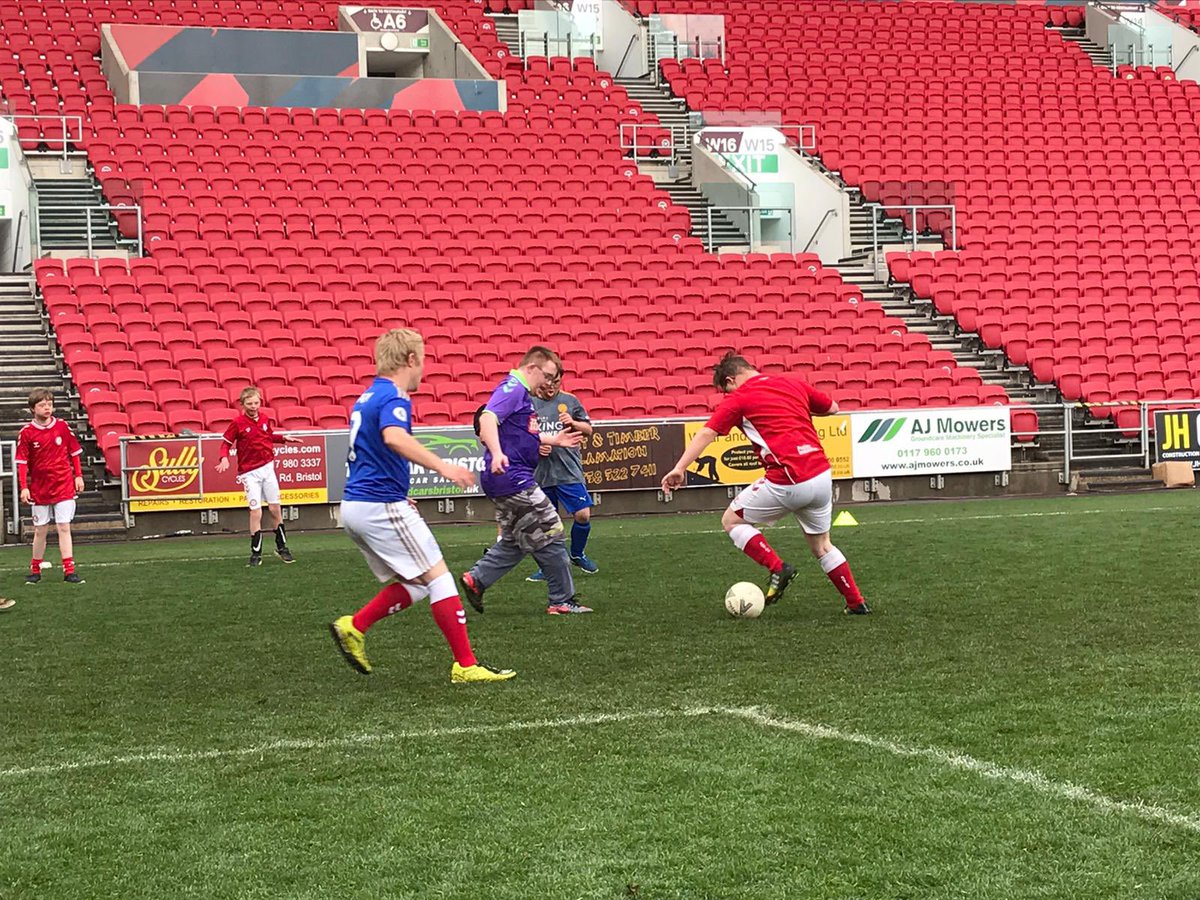 Bristol Downs Syndrome Football Club tweet media