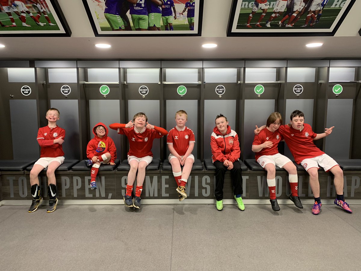 Bristol Downs Syndrome Football Club tweet media