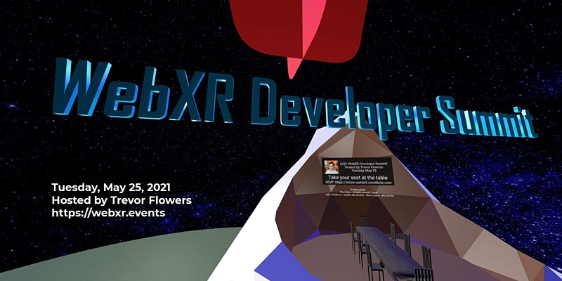 vrlandio's tweet photo. #WebXR #DevSubmit #WatchParty on @vlandio with @TrevorFSmith @webxrawards Tomorrow 12:30 PDT | 15:30 EDT | 19:30 UTC May 25 9-hour Event visit on vrland at https://t.co/EiUABEknEM Code: 497127 or direct Link : https://t.co/jAuNaBmriG on #OculusQuest #Desktop #Phone https://t.co/UkItEpHDaY