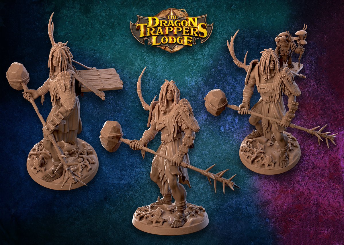 Bubba Lee is a not so gentle giant! But he sure is to his fellow trappers! Learn all about him on our Patreon! patreon.com/dragontrappers…
​​#dragontrapperslodge #giant #bubbalee #3dprinting #dnd #dungeonsanddragons #print3D #3dprintable #fantasy #swamp