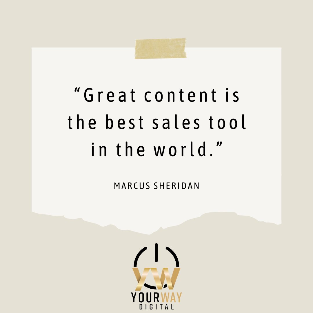 YourWayDigi's tweet photo. We specialize in creating custom, branded, engaging content for brands in every industry. If you need help with your content strategy, let's talk!
#MondayMotivation #Marketing #YourWayDigital #DigitalMarketing #ContentMarketing #ContentStrategy #ContentCreation #Agency #Sales https://t.co/BgpN5Ui1uR
