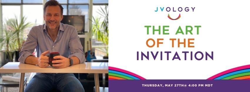 Join me May 27th at 4pm MDT for The Art of The Invitation Masterclass. With the right partners, getting qualified leads can be easier than it has ever been before. Join my live masterclass and find out exactly how you can get influencers promoting you! jvology.com/art-of-invitat…