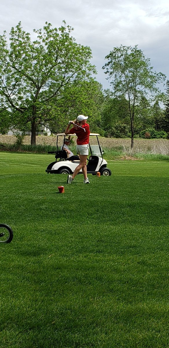 Congratulations to future NIACC Trojan Kirsten Boerjan of Saint Ansgar qualifying for the State Tournament next week at the Ames Country Club!  Finished 3rd overall today with a solid 42-47=89! Good luck at state!