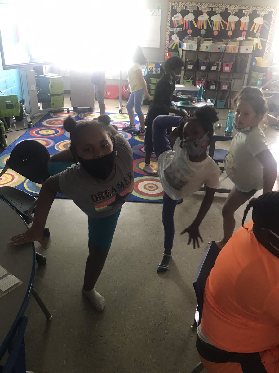 Today we read Firebird and learned about Misty Copeland <a href="/mistyonpointe/">Misty Copeland</a> We then shared our dreams and ended with a dance party complete with some ballet moves! We are loving our literacy end of year countdown! <a href="/UNCGMSPS/">Moss Street Partnership School</a>