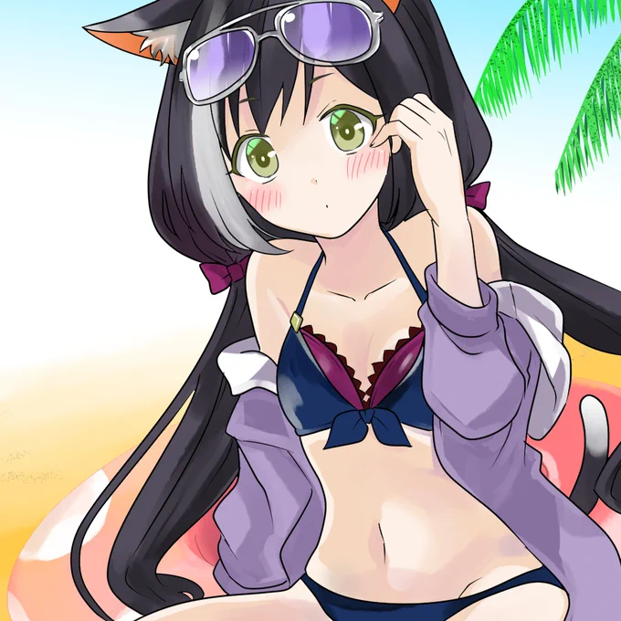 水着 キャルちゃん
#プリコネR #プリンセスコネクト 