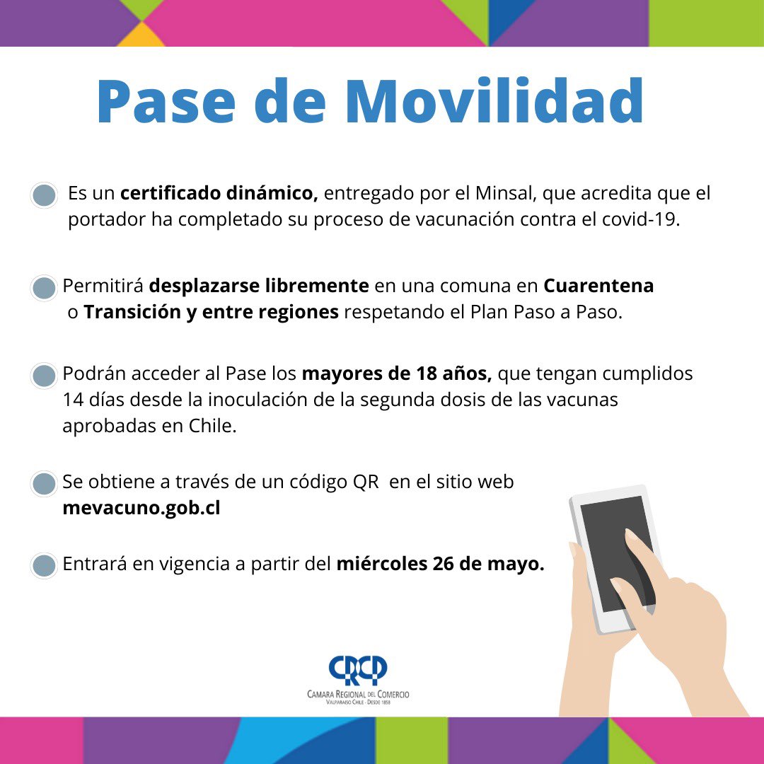 Sacar Pase De Movilidad Así mismo, el pase de movilidad