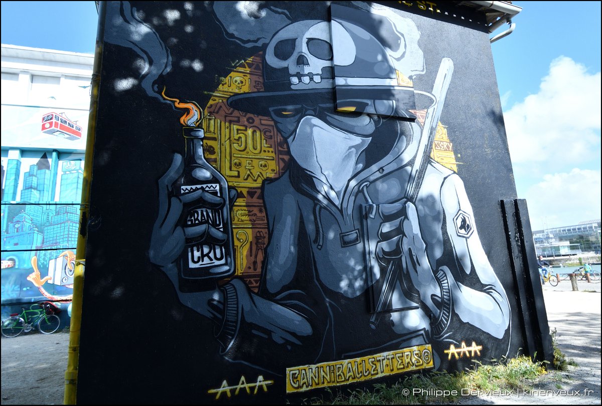 kinenveux's tweet photo. #lordinthewest #larochelle #StreetArt #Graffiti Jam c'est fini et c'est Bôooooooo .... Merci les zaaartists 👍 https://t.co/0lnfuDVIHr